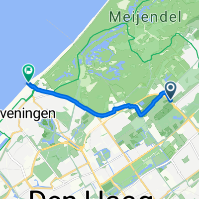 Zijdeweg, Wassenaar nach Belgisch Park, Den Haag