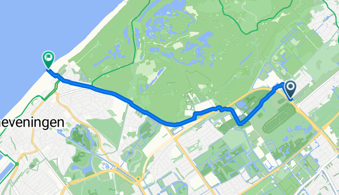 Zijdeweg, Wassenaar nach Belgisch Park, Den Haag