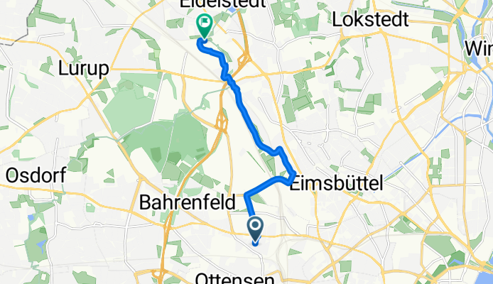 Stahltwiete, Hamburg to Kronsaalsweg, Hamburg