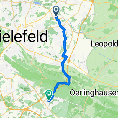 Hagenkamp, Bielefeld nach Rheinallee, Bielefeld