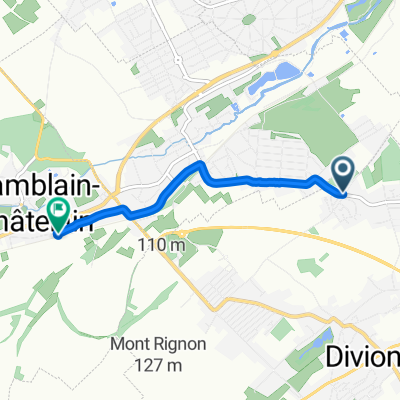Rue Danièle Casanova, Divion to Rue Édouard Ringard, Camblain-Châtelain