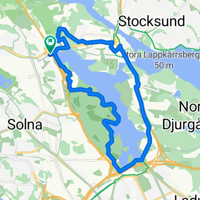 Route in Solna
