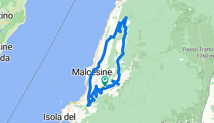 Via Panoramica, Malcesine nach Via Panoramica, Malcesine