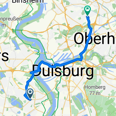 Beguinenstraße, Duisburg do Lehrerstraße, Duisburg