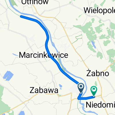 Bohaterów Września, Biskupice Radłowskie do Droga Wojewódzka 975, Biskupice Radłowskie