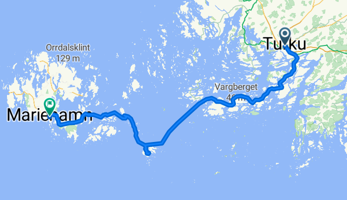 Aurakatu, Turku nach Nygatan, Mariehamn