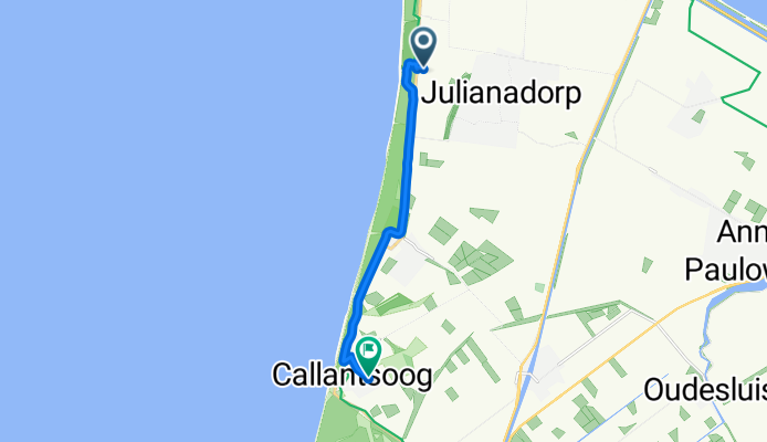 Strandslag nach Maarten Mooystraat