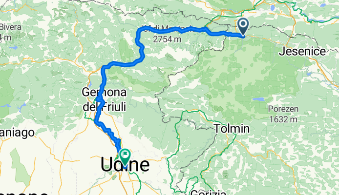 Borovška cesta - Via Vittorio Veneto