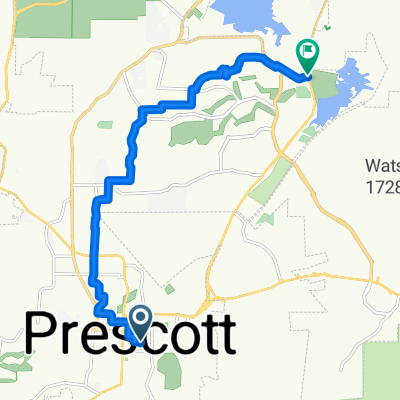 Route to Watson Lake