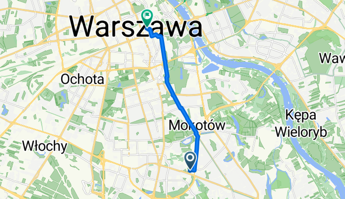 Faworytki, Warszawa do K Brokla, Warszawa