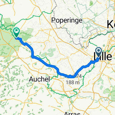 Avenue du Colysée to Impasse Saint-Arnould