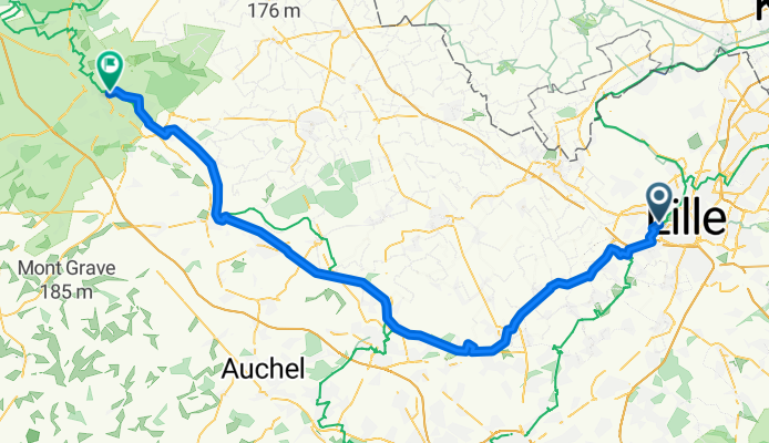 Avenue du Colysée to Impasse Saint-Arnould