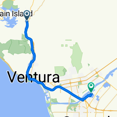 Ojai Valley Trail, Ventura to Tiber River Way, Oxnard