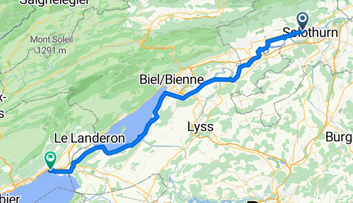 Solothurn Neuenburg, 4 Etappe Neuenburgtour