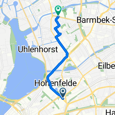 Lübecker Straße, Hamburg nach Grovestraße, Hamburg