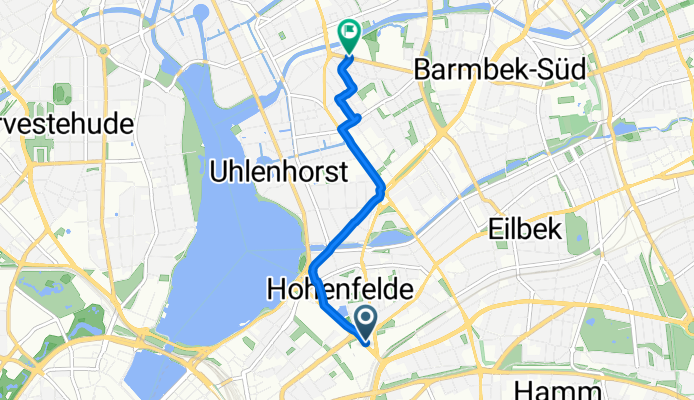 Lübecker Straße, Hamburg nach Grovestraße, Hamburg