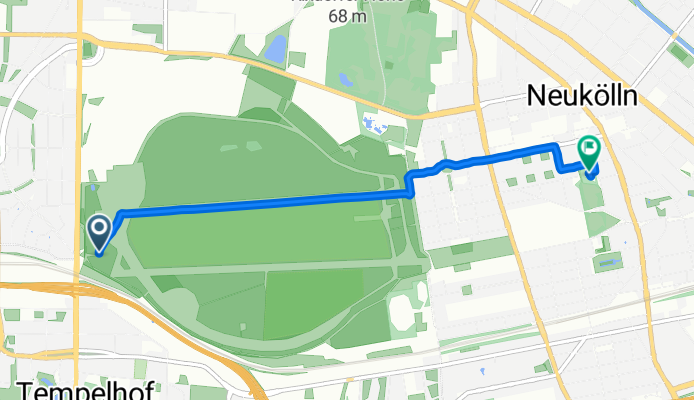 Tempelhof-Schöneberg, Berlin nach Kienitzer Straße, Berlin