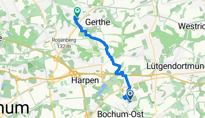 Am Heerbusch, Bochum nach Hiltroper Landwehr, Bochum