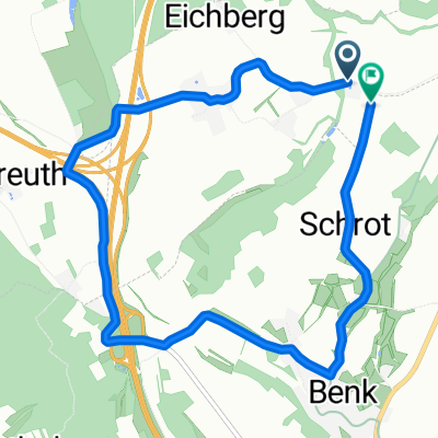Nenntmannsreuth, Bad Berneck im Fichtelgebirge nach Nenntmannsreuth, Bad Berneck im Fichtelgebirge
