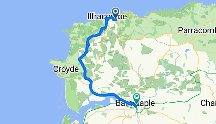 Ilfracombe to Barnstaple