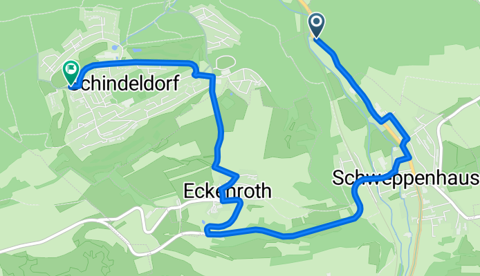 Kreuznacher Straße, Stromberg nach Wieselweg, Stromberg