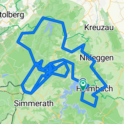 Nordeifel & Hürtgenwald Klimroute
