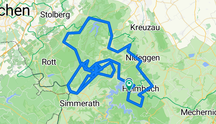 Nordeifel &amp; Hürtgenwald Klimroute