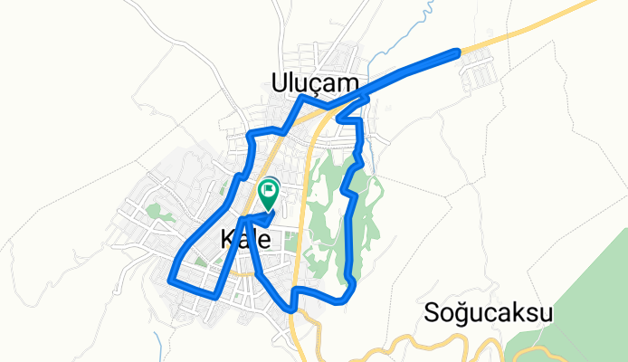 Keresteciler Sokak to Kireçlik Beleni Sokak