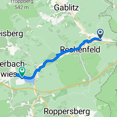 Bahnhofstraße nach Bartbergstraße