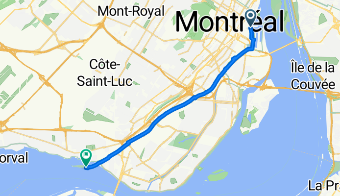 Rue de la Commune O, Montréal à Ch du Canal, Montréal