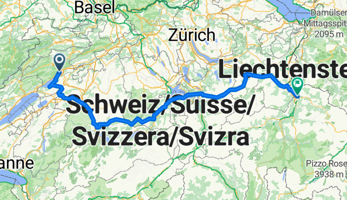 Solothurn - Lüscherz - Muri - K