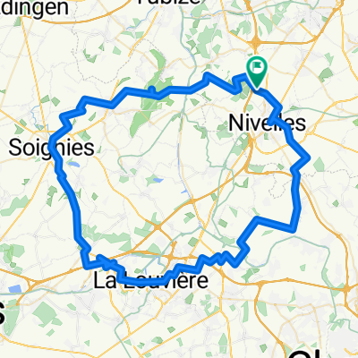 2025 Nivelles - Ittre - Braine-le-Comte - Soignies - Le Roeulx - La Louviere - Manage - Culots - Obaix - Nivelles