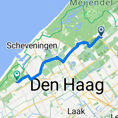 Zijdeweg, Wassenaar nach Laan van Poot, Den Haag