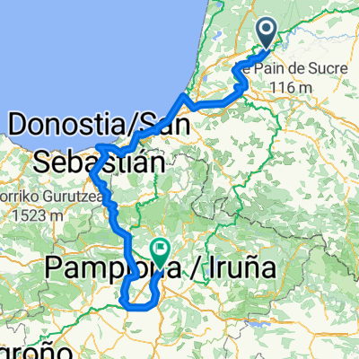 A3 Dax - San Sebastian - Irurtzun-Pamplona