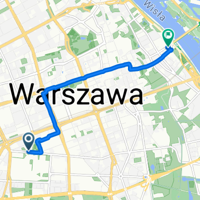 Koszykowa, Warsaw to Elektryczna, Warsaw