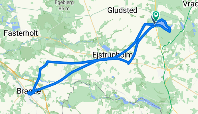 Cykelrute 03.07.25 (Brande)