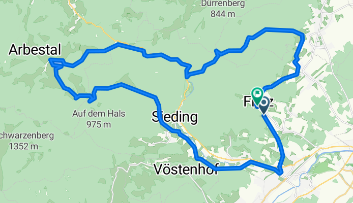 Marias Land Loop mit Flatzer Wand - Mittel