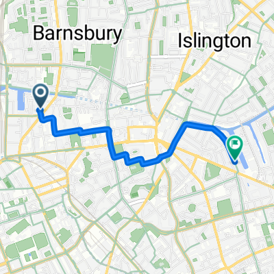 Killick Street, London to Graham Street, London
