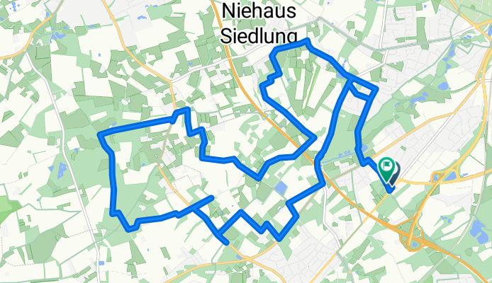 Route 2 in Bielefeld