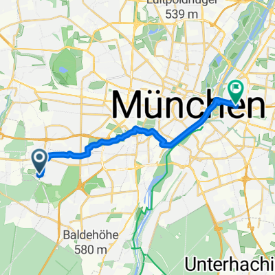 Prälat-Wellenhofer-Straße, München nach Grillparzerstraße, München