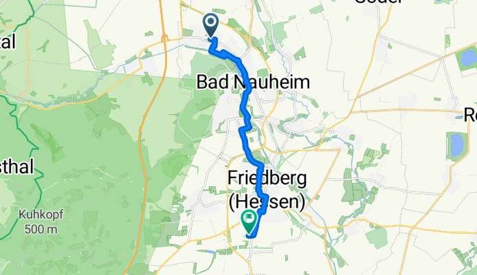 In den Nußgärten nach Straßheimer Straße