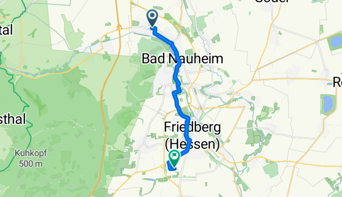 In den Nußgärten nach Straßheimer Straße