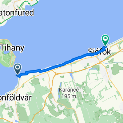 Tihany utca, Szántód - Aranypart, Siófok