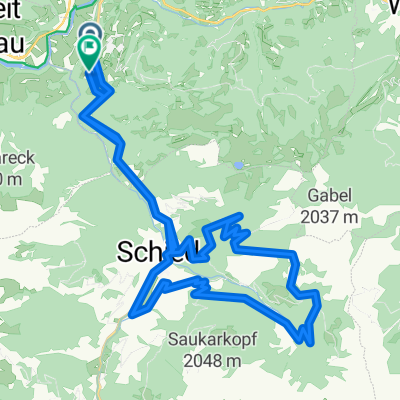 Alpendorf Unterwandalm - Karseggalm