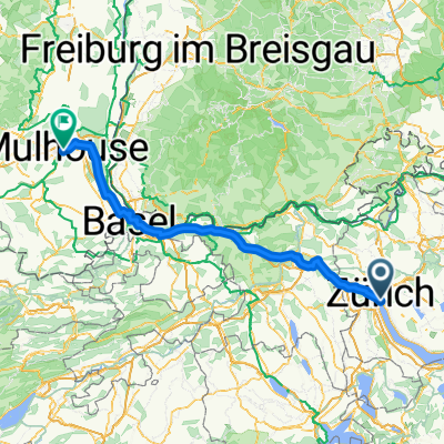 1. Zürich - Müllhouse