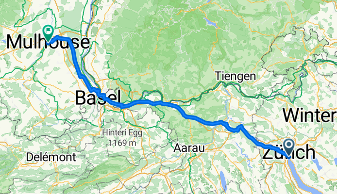 1. Zürich - Müllhouse