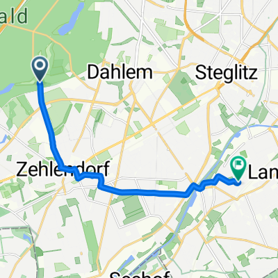 Onkel-Tom-Straße, Berlin nach Promenadenstraße, Berlin