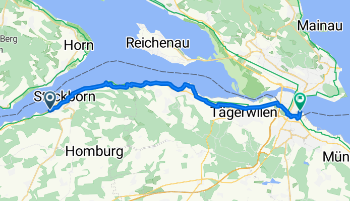 2. Etappe Steckborn - Meersburg