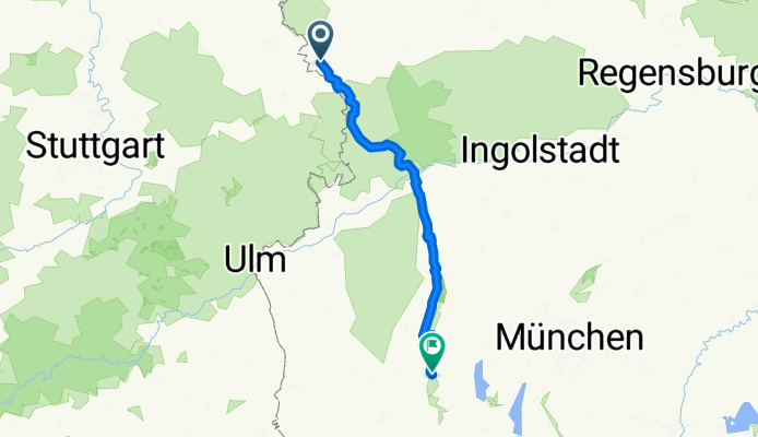 Von Dinkelsbühl bis Landsberg am Lech