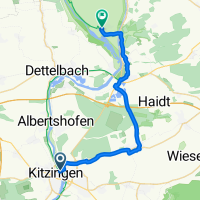 Von Kitzingen bis Sommerach
